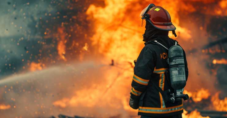 Una persona fue hospitalizada tras incendio estructural en Sarasota