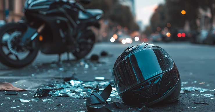 1 persona hospitalizada tras accidente de motocicleta en Golden Gate