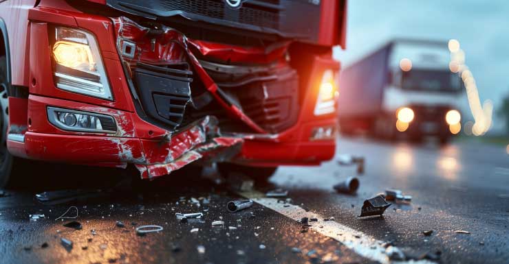 Accidente de camión destruye vecindario en Lakeland y deja sin electricidad a residentes