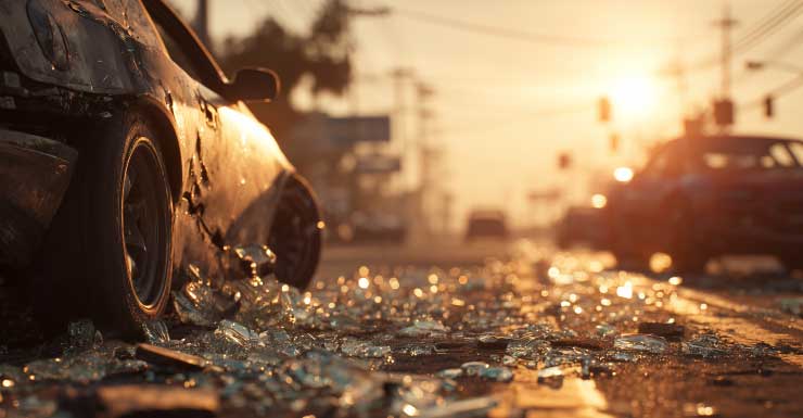 Accidente que involucra 7 vehículos cierra los carriles hacia el sur de la I-95 en Pembroke Road; Congestión hasta la I-595
