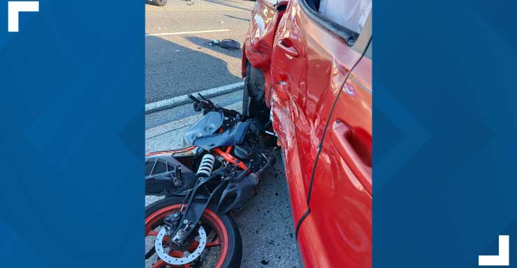 Alerta de tráfico reabren la vía tras accidente de motocicleta en el condado de Hernando