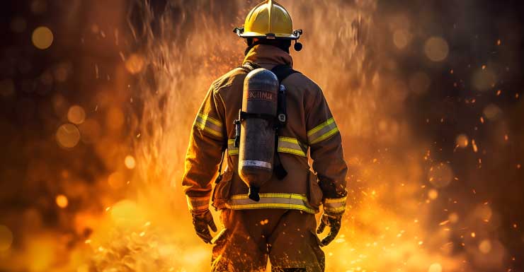 Bomberos combaten incendio en vivienda en Glendale Avenue