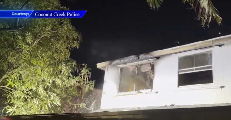 Bomberos extinguen incendio en vivienda de Coconut Creek; no se reportan heridos