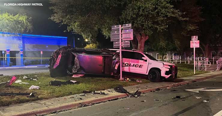 Cargos pendientes para joven de 21 años que hirió gravemente a oficial de Winter Haven en accidente, según FHP