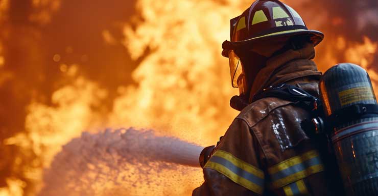 Decenas de bomberos apagan incendio en vivienda en High Springs