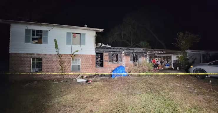 Mujer fallece tras incendio en una casa cerca de Fort Caroline Road