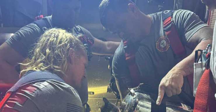 Mujer trasladada en helicóptero tras incendio en vivienda en Cape Coral