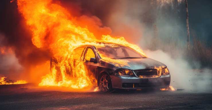 Reabren carriles en la I-275 sur tras incendio de vehículo FDOT