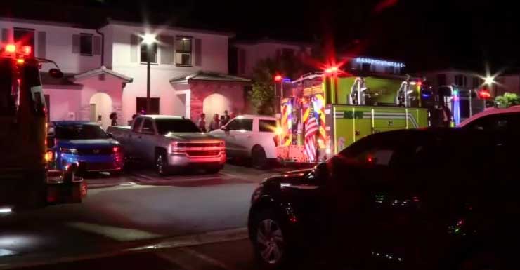 Una persona hospitalizada tras incendio en vivienda adosada en el sur de Miami-Dade
