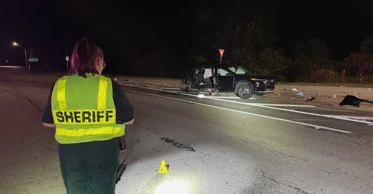 Una persona muerta tras choque de dos vehículos en Frostproof PCSO