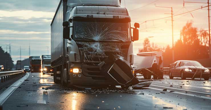 1 muerto y 1 gravemente herido tras choque de un camión contra un vehículo detenido en la I-95 en el condado de Brevard