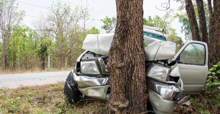 1 muerto y 2 gravemente heridos tras chocar automóvil contra un árbol en el condado de Citrus FHP