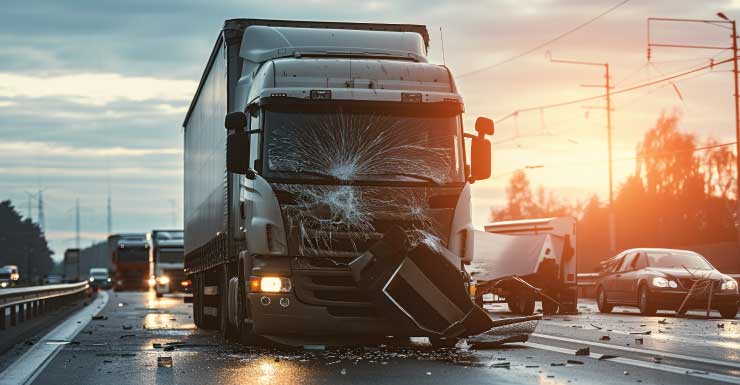 ALERTA DE TRÁFICO Conductor muere cuando un camión se incendia en accidente en cadena en la Florida Turnpike, condado de Osceola