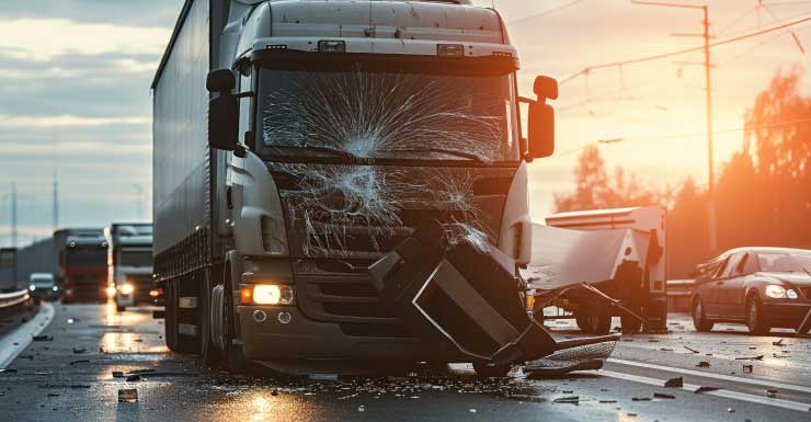 Accidente de camión cierra carriles con dirección norte de la Florida Turnpike en PSL