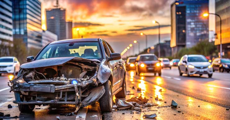Accidente fatal en el condado de Clay deja un muerto y un vehículo volcado