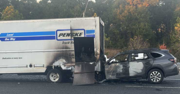 Accidente provoca choque múltiple y bloquea el tráfico en la I-10 en el condado de Escambia