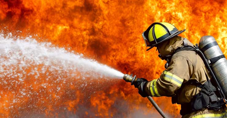 Bomberos rescatan mascotas de incendio en vivienda en Jupiter