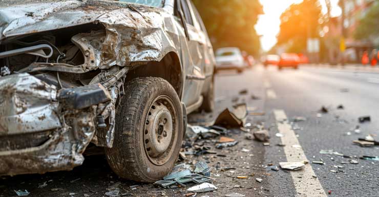 Calle cerrada en Sanford tras accidente en 25th Street, dice la policía