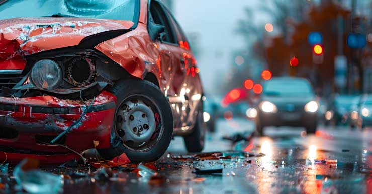 Choque bloquea ambos carriles de la Hwy 20 en Freeport