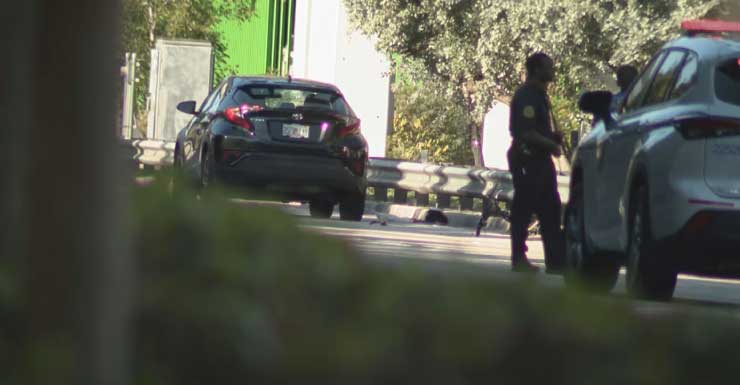 Ciclista gravemente herido tras choque en la US 1 cerca de la estación Vizcaya Metrorail