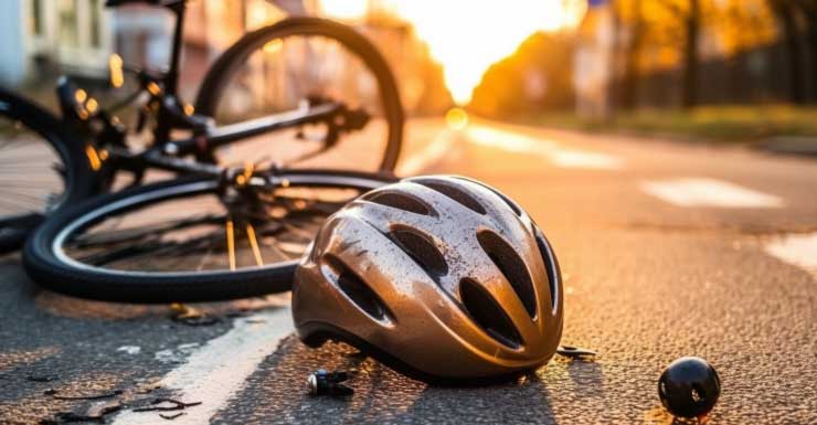 Ciclista trasladado en helicóptero a centro de trauma tras ser atropellado por un auto en Englewood