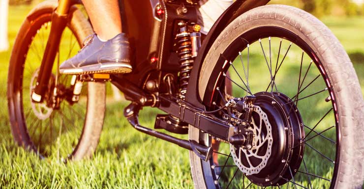 Colisión entre un vehículo y una bicicleta eléctrica en el condado de Charlotte