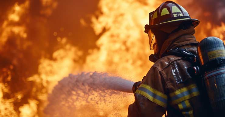 Como un horno gigante incendio en Nochebuena mata a una persona en Merritt Island