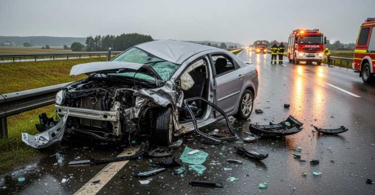Dos muertos en accidente en el condado de Calhoun