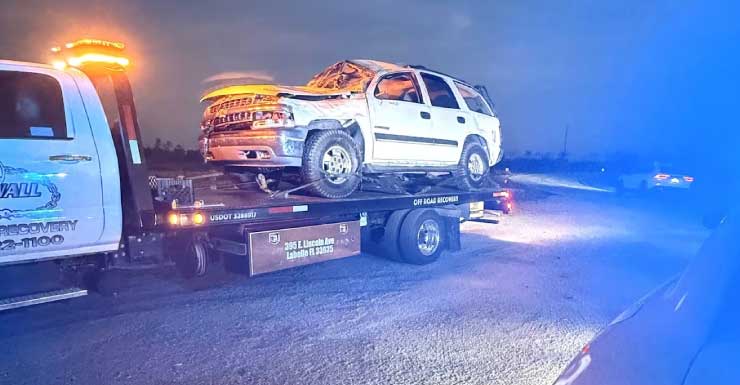 Dos personas gravemente heridas en accidente sospechoso de DUI, dicen los agentes