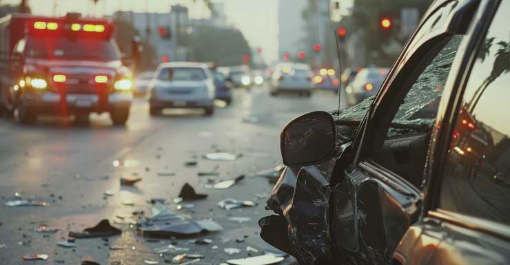 FHP Mujer muerta y 2 heridos tras accidente múltiple en Jacksonville