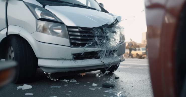 Hombre de 95 años choca contra patrulla de policía en Navidad