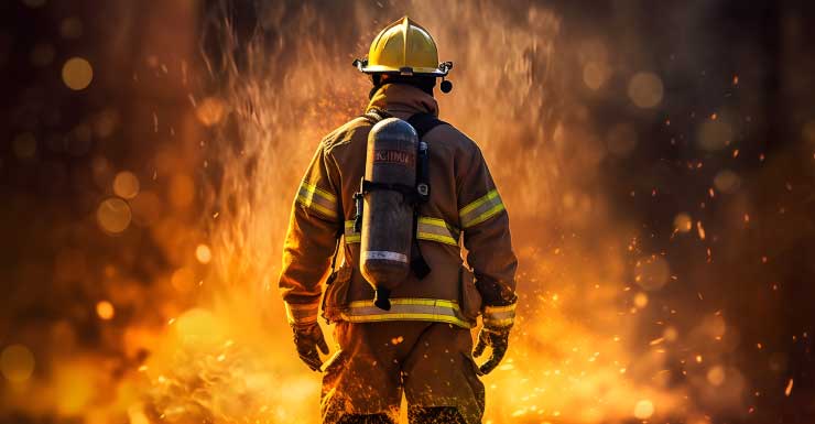 Incendio afecta una vivienda en Sharwood Drive, North Naples