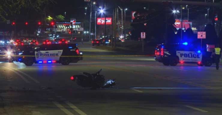 Motociclista herido en accidente en Airport Blvd, Pensacola