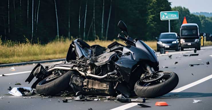 Motociclista muere tras chocar contra una camioneta de asistencia vial y un SUV en el Dames Point Bridge