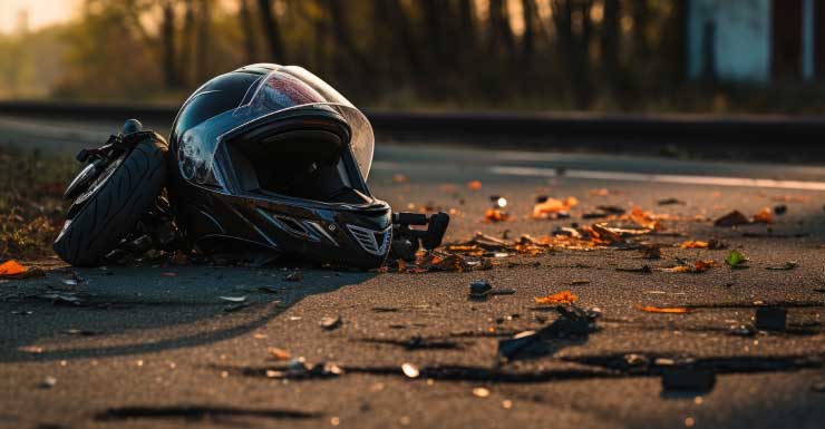 Teniente fallece en accidente de motocicleta