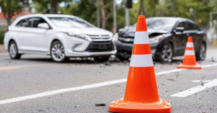 Un vehículo se estrella contra una tienda de comestibles en North Fort Myers
