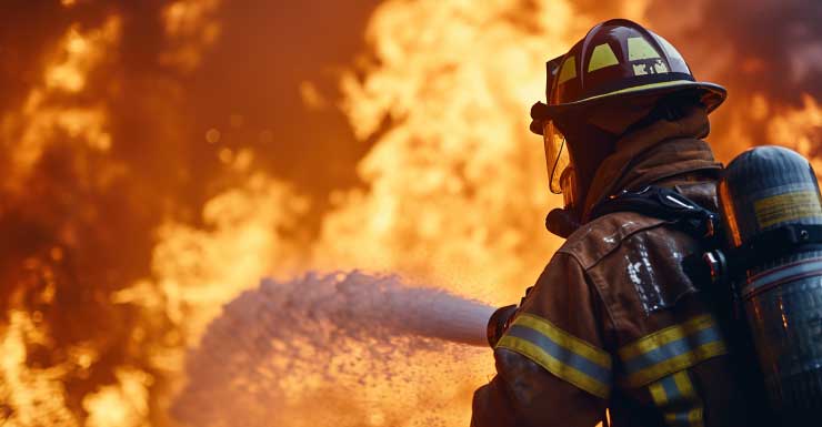 Una persona muere en Pensacola tras incendio en taller de pintura abandonado; la policía investiga