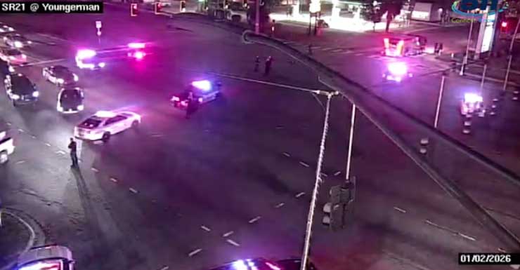 1 persona gravemente herida en choque en Blanding Blvd. en Youngerman Circle