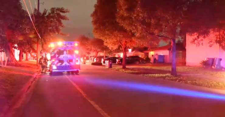 1 persona hospitalizada con quemaduras después de que un tanque de propano se incendiara en una casa del noroeste de Miami-Dade