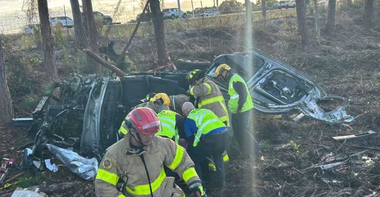 Accidente con Lesionados en la Turnpike en Dirección Norte en el Condado de Martin Bloquea el Tráfico