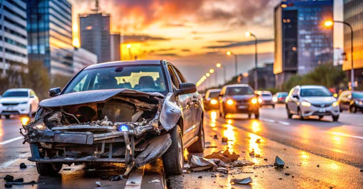 Accidente en el Puente Buckman Provoca Congestión en Hora Pico