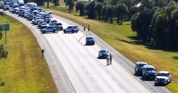 Accidente en la I‑95 mata a un hombre de 71 años en Port St. Lucie; la investigación continúa