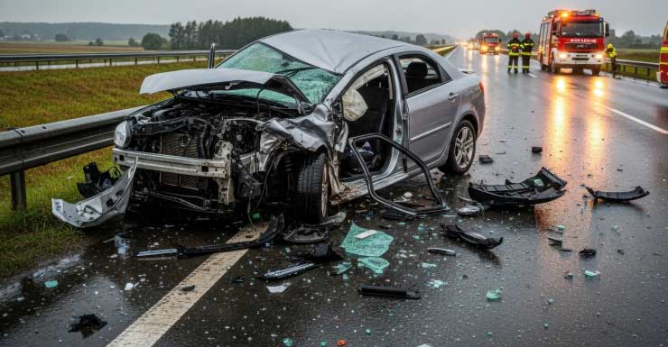 Actualización sobre accidente cerca de la intersección de US 9815th y SR 77