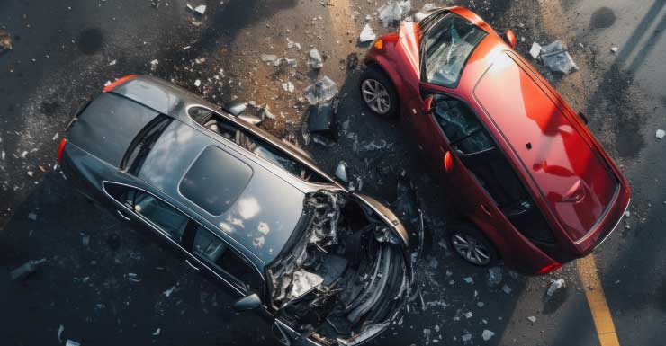 Alerta de tráfico 3 accidentes separados causan retrasos significativos en el puente Buckman