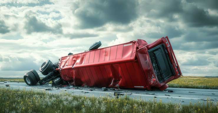 Alerta de tráfico Remolque volcado en US 301 cerca de Crawford Rd. en el condado de Nassau bloquea todos los carriles en ambas direcciones