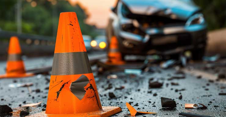 Bloqueo de carretera tras choque en I-275 en Tampa Patrulla de Caminos de Florida