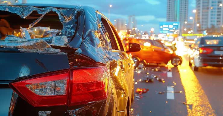 Choque bloquea el carril izquierdo de la I-95 Sur cerca de Donald Ross Road en el condado de Palm Beach