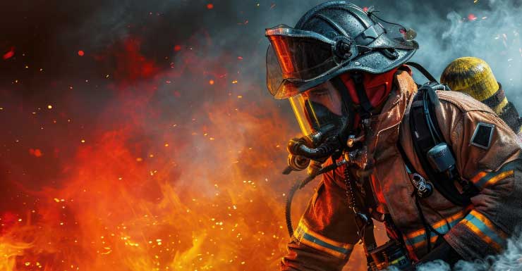 Dos perros mueren durante incendio en una casa