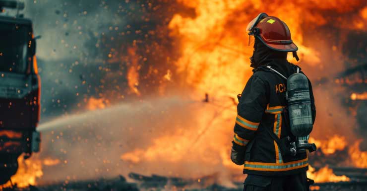Estudio de cerámica en St. Petersburg queda destruido tras un incendio en horas de la madrugada