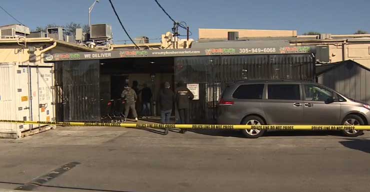 Hombre muere en aparente accidente industrial relacionado con una mezcladora de masa en un mercado de North Miami Beach